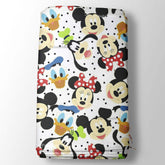 Pearl White & Mickey Mouse Pattern Kid's Printed Fabric